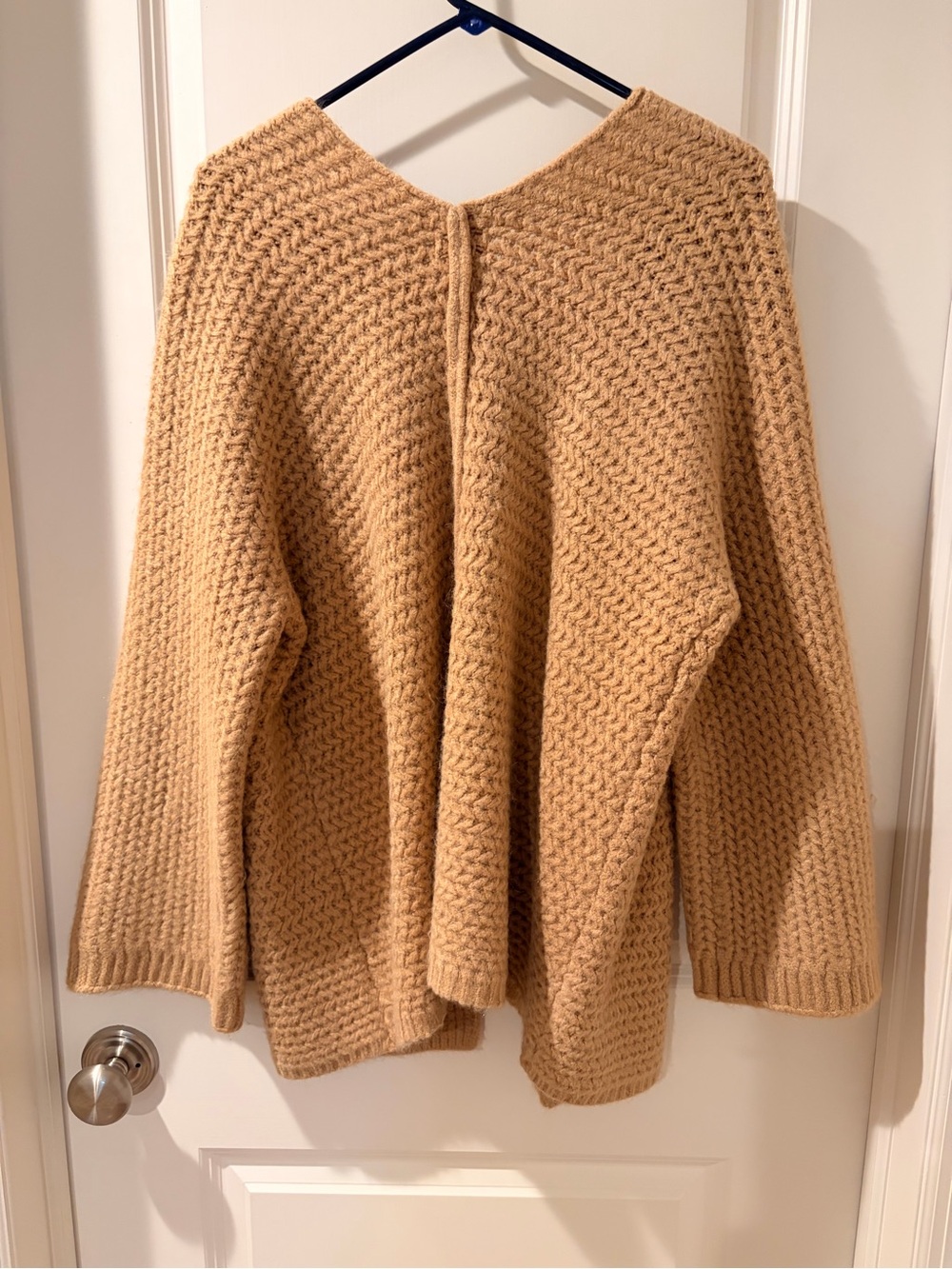 POL Camel Open-Front Knit Cardigan - Picture 2 of 4